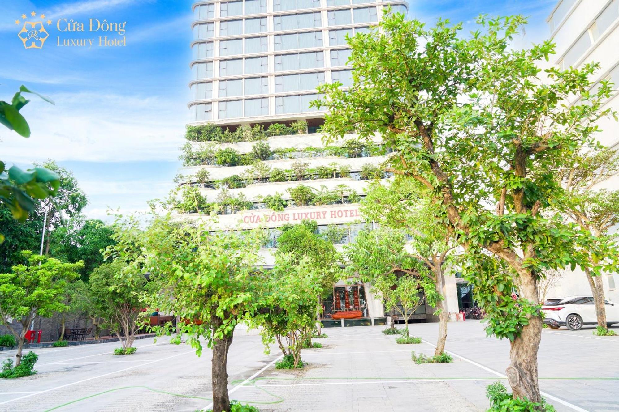 Cua Dong Luxury Hotel فينه المظهر الخارجي الصورة